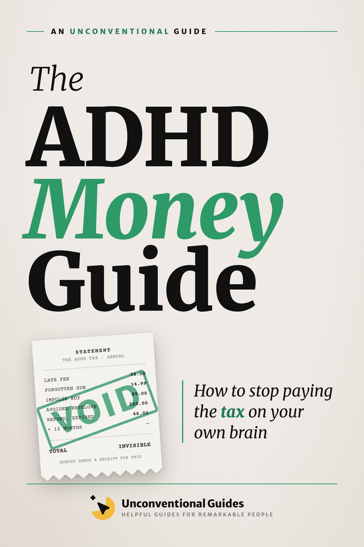 The ADHD Money Guide cover